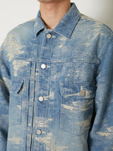 TAAKK DENIM 2ND TYPE JACKET BLEACH