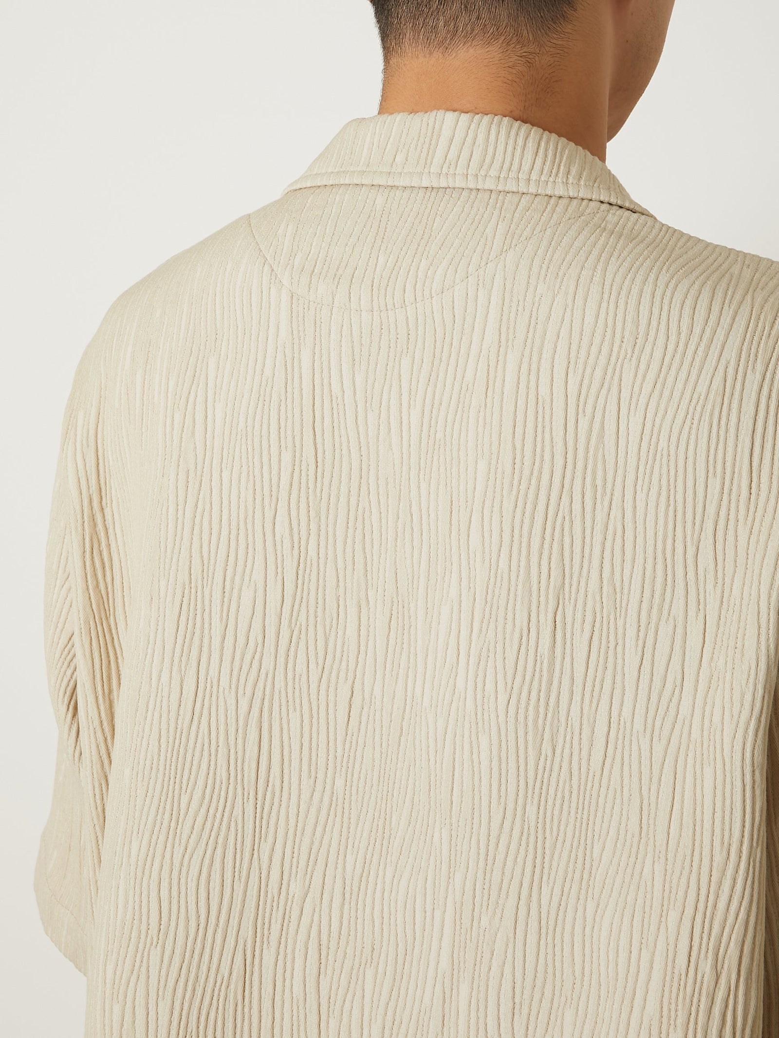 CREPE OPEN COLLAR SHIRTS – TAAKK