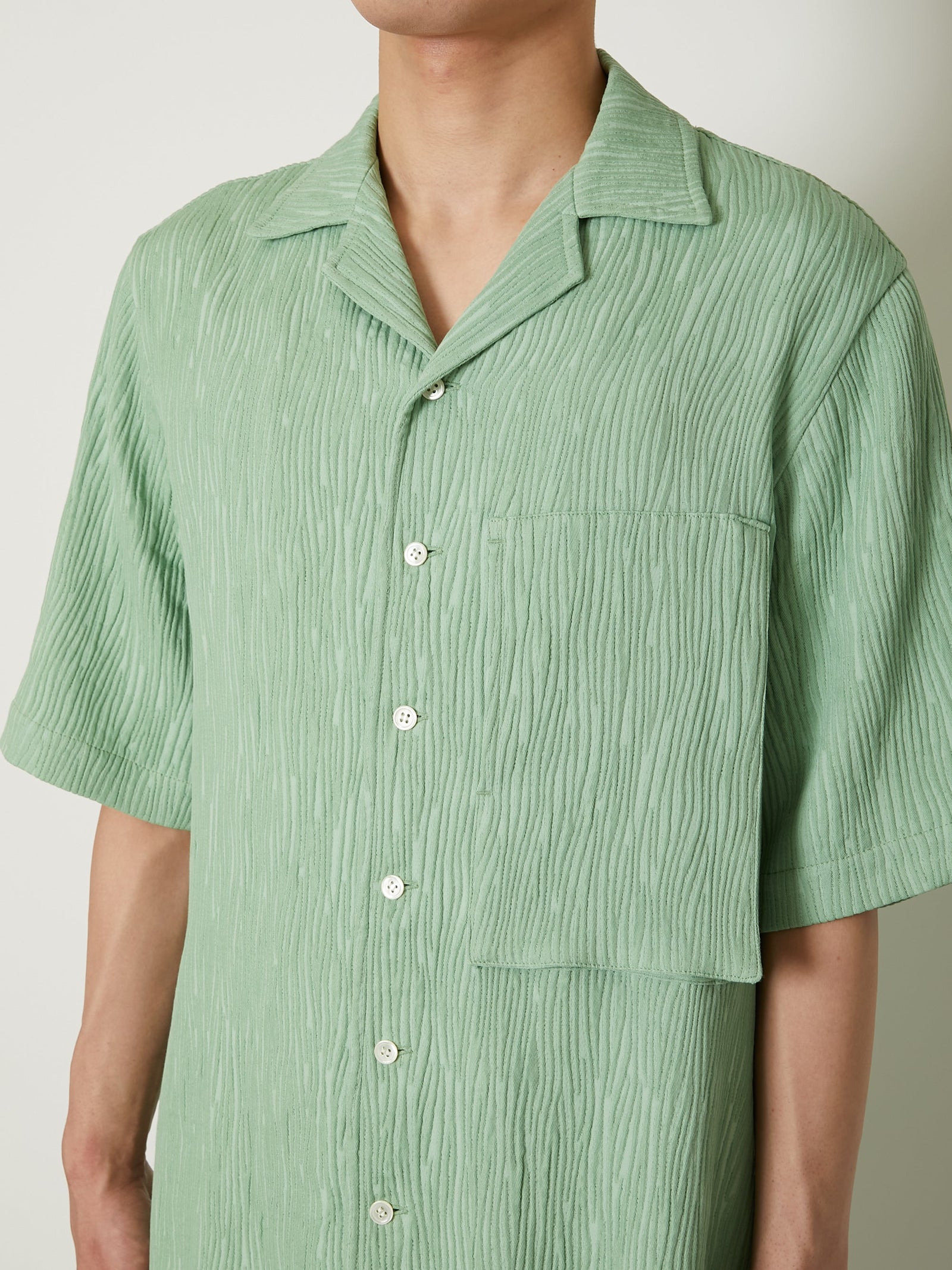【Taakk】23SS CREPE OPEN COLLAR SHIRTS CREPE OPEN COLLAR SHIRTS – TAAKK