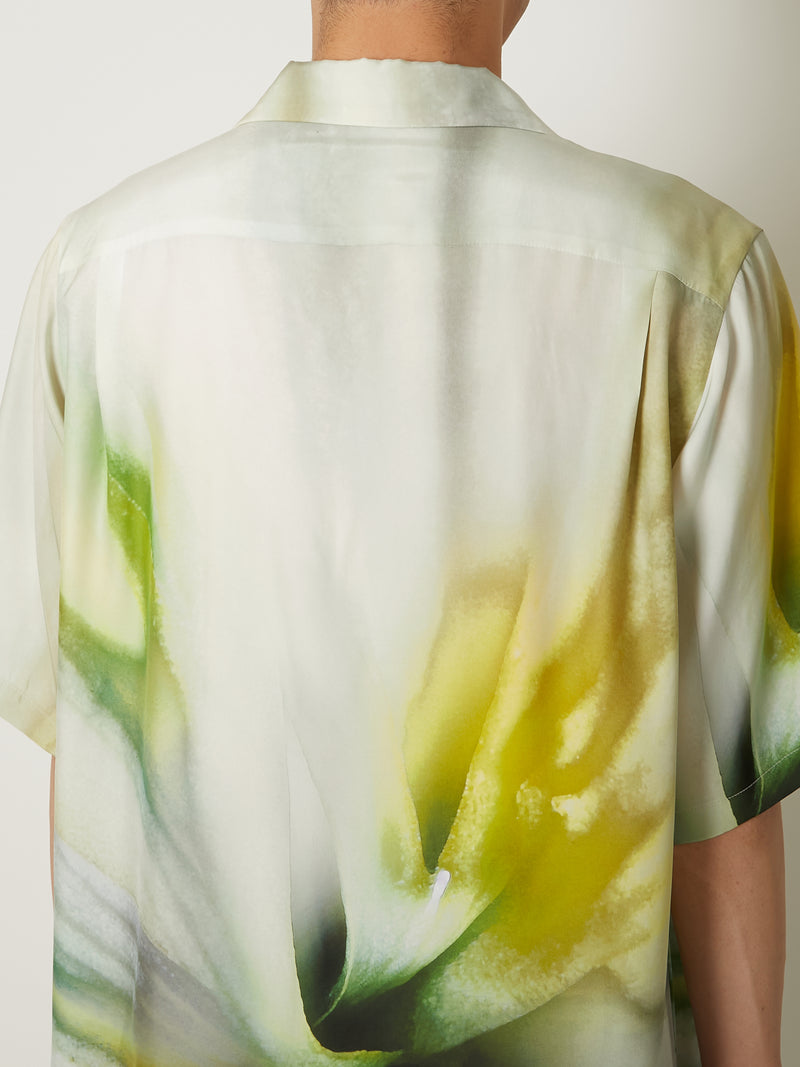 SILK OPEN COLLAR SHIRTS
