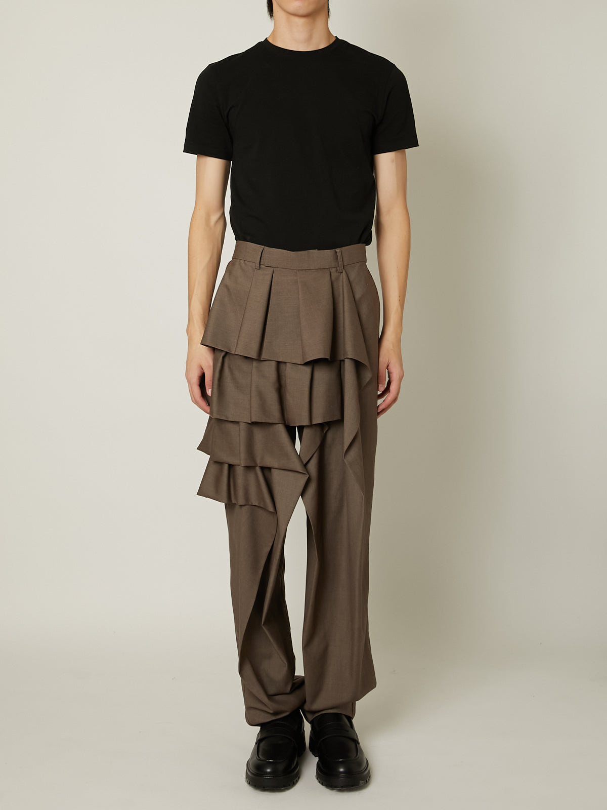 パンツ TAAKK CHAMBRAY SCULPTURE WIDE TROUSERS wide_trousers_blk01.jpg?v=