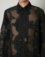 TRANSPARENT ORNAMENT LONG SLEEVE SHIRTS