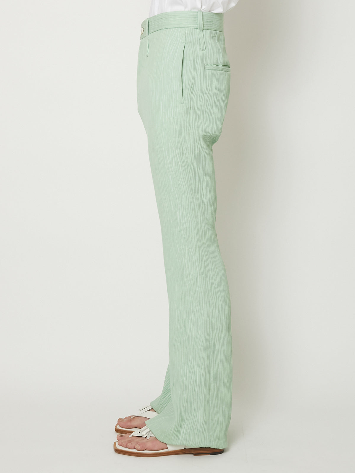 CREPE FLARE PANTS – TAAKK