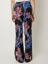 CUT JACQUARD PANTS