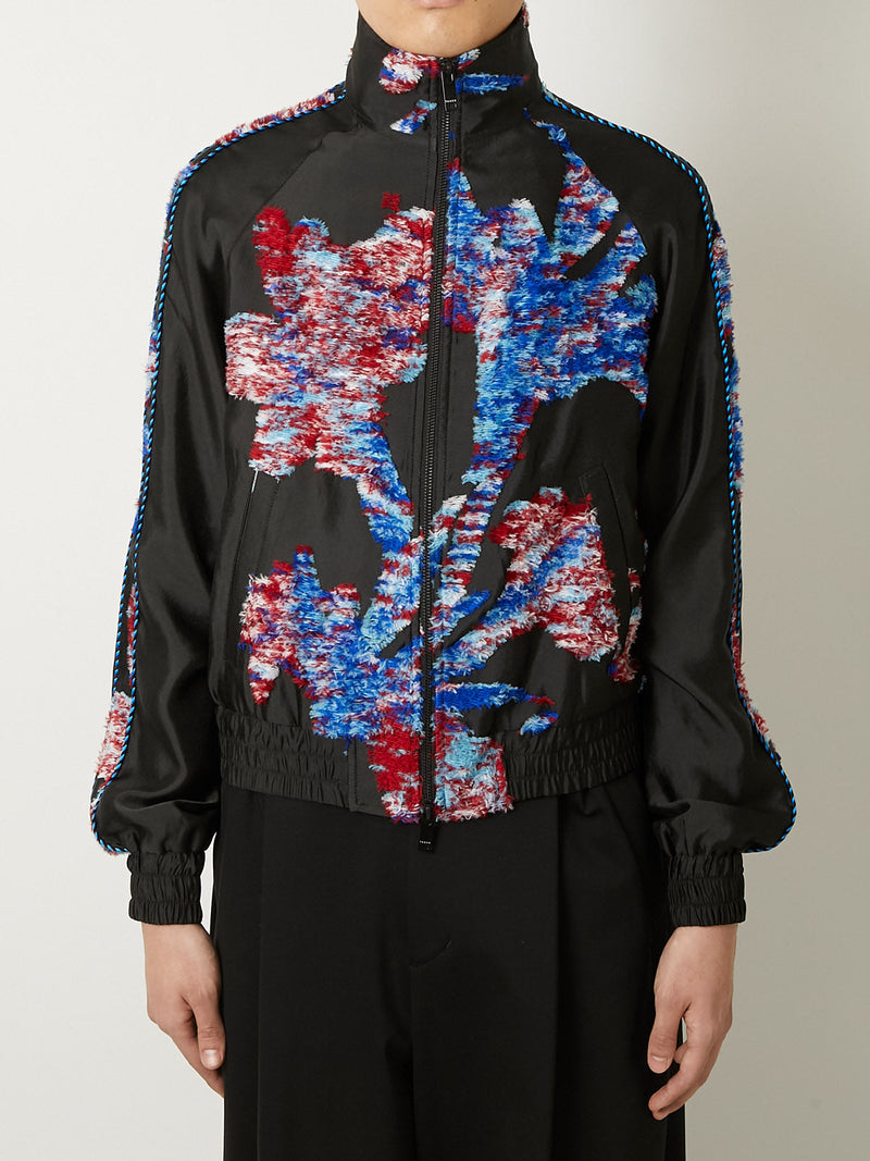 CUT JACQUARD JACKET