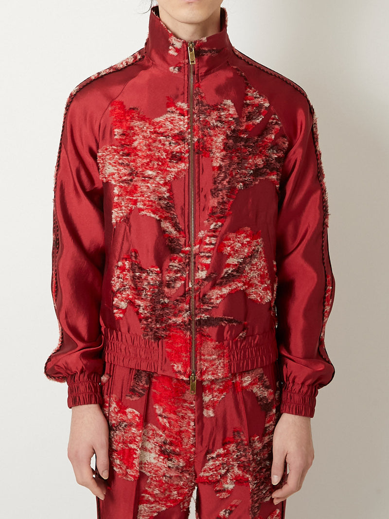 CUT JACQUARD JACKET