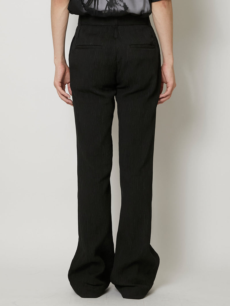 CREPE FLARE PANTS