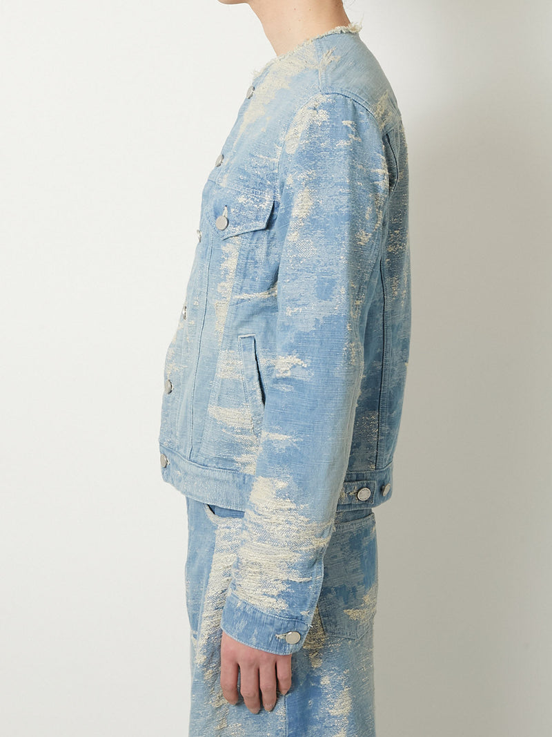 TAAKK DENIM 3RD TYPE JACKET BLEACH