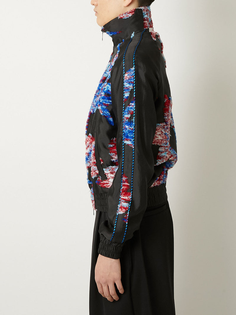 CUT JACQUARD JACKET