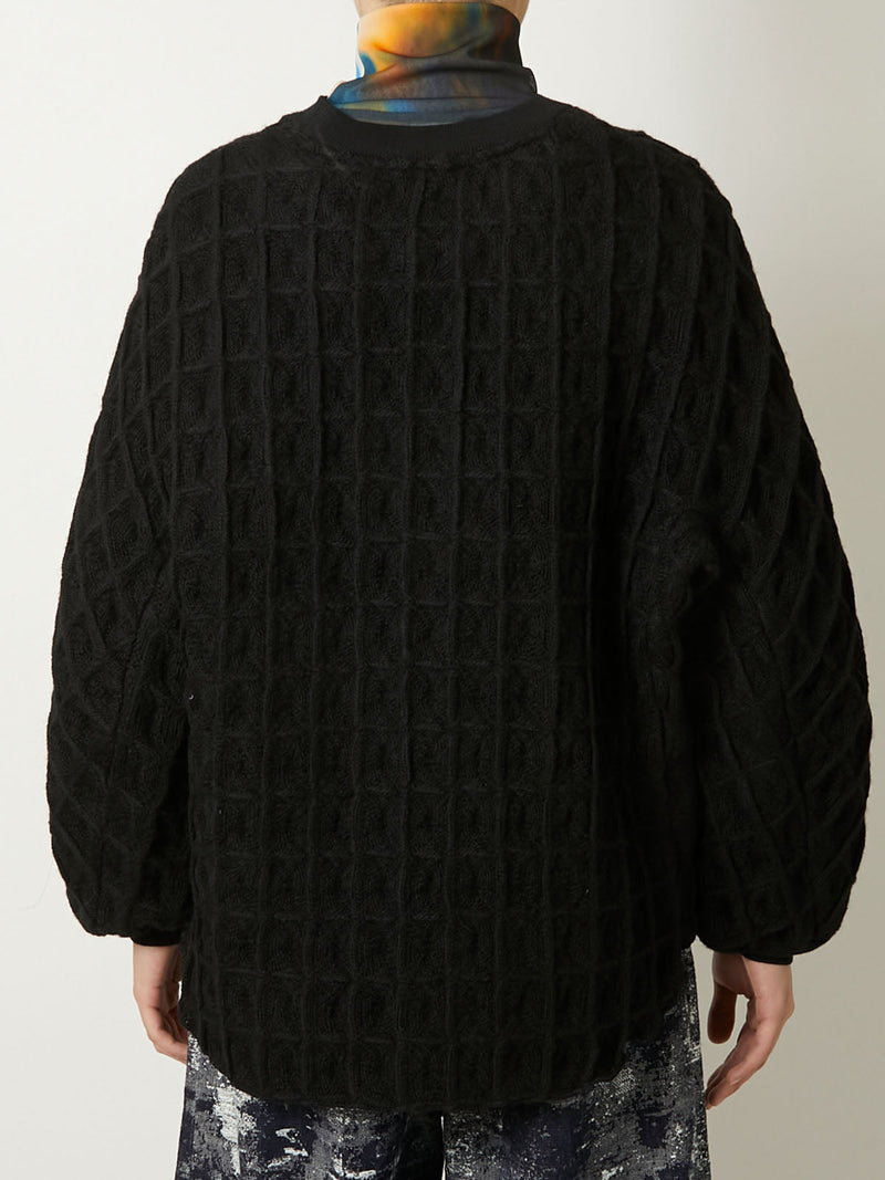 SUPER BIG WAFFLE PULLOVER