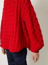 SUPER BIG WAFFLE PULLOVER