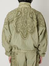SCULPTURAL EMBROIDERY TRACK BLOUSON