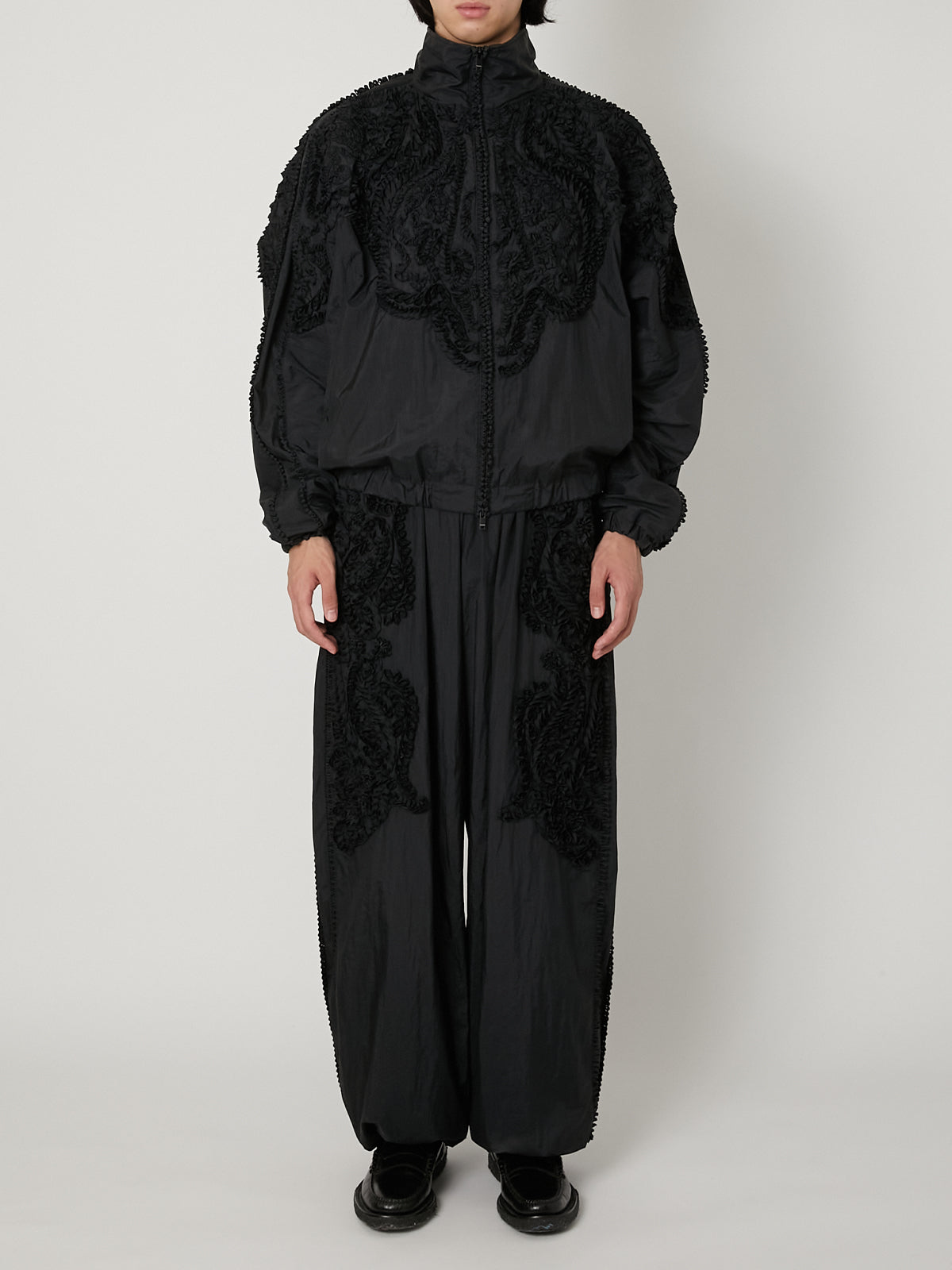 SCULPTURAL EMBROIDERY TRACK BLOUSON – TAAKK