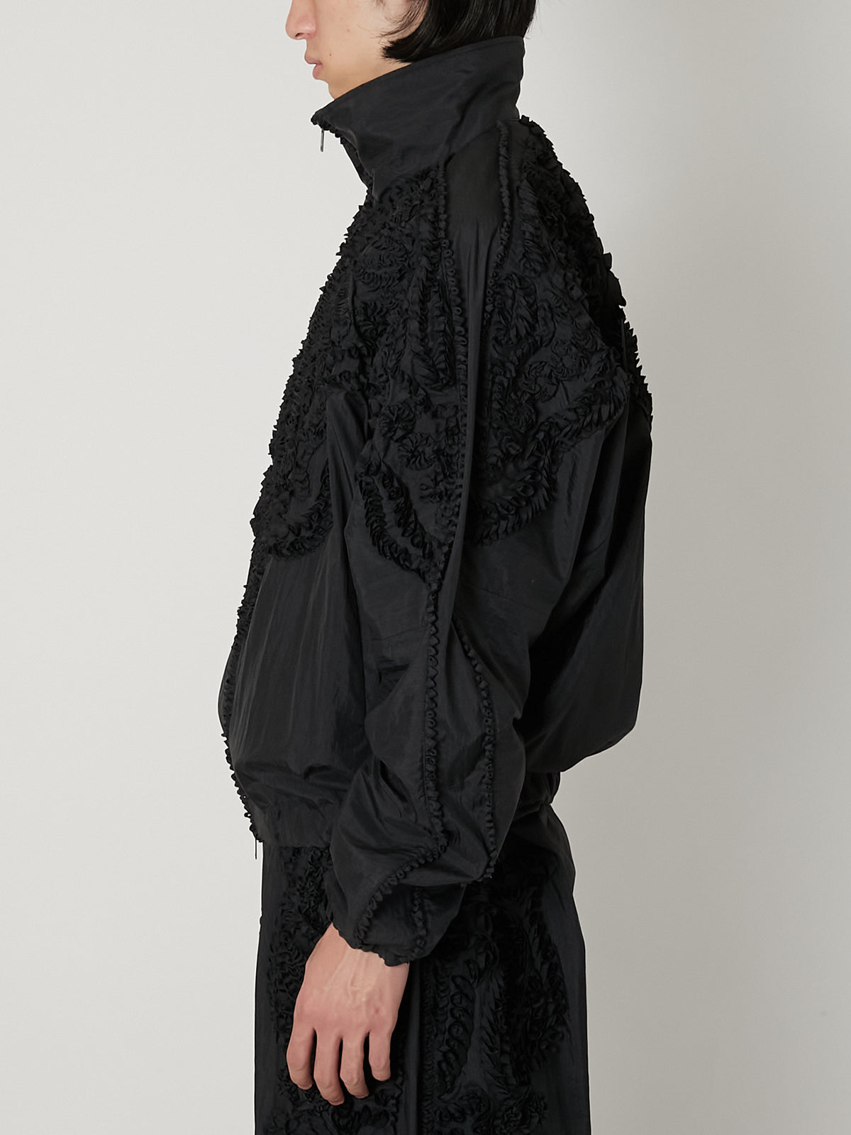SCULPTURAL EMBROIDERY TRACK BLOUSON – TAAKK
