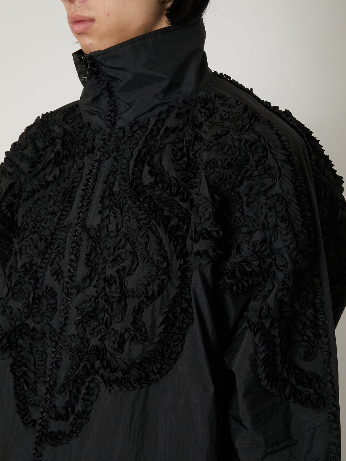 SCULPTURAL EMBROIDERY TRACK BLOUSON – TAAKK