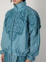 SCULPTURAL EMBROIDERY TRACK BLOUSON