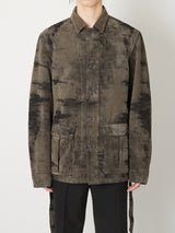 MOLE JACQUARD DENIM BLOUSON