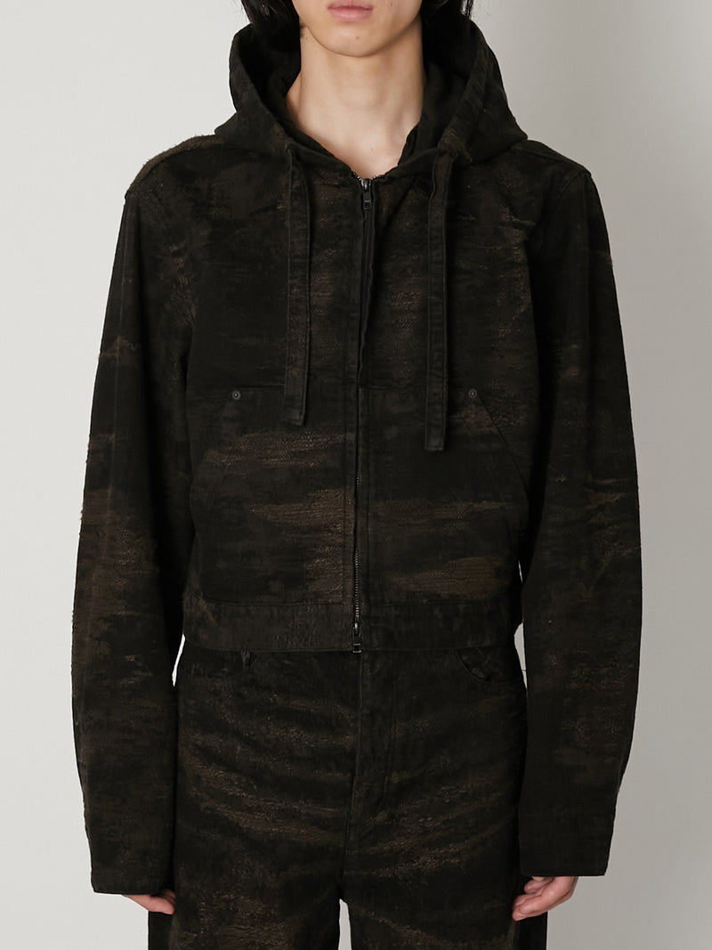 TAAKK DENIM HOODIE