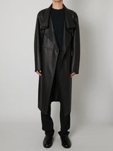 Unlined Sheep Leather Coat