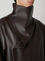 Unlined Sheep Leather Coat