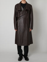 Unlined Sheep Leather Coat