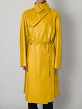 Unlined Sheep Leather Coat