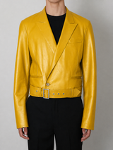 Unlined Sheep Leather Jacket