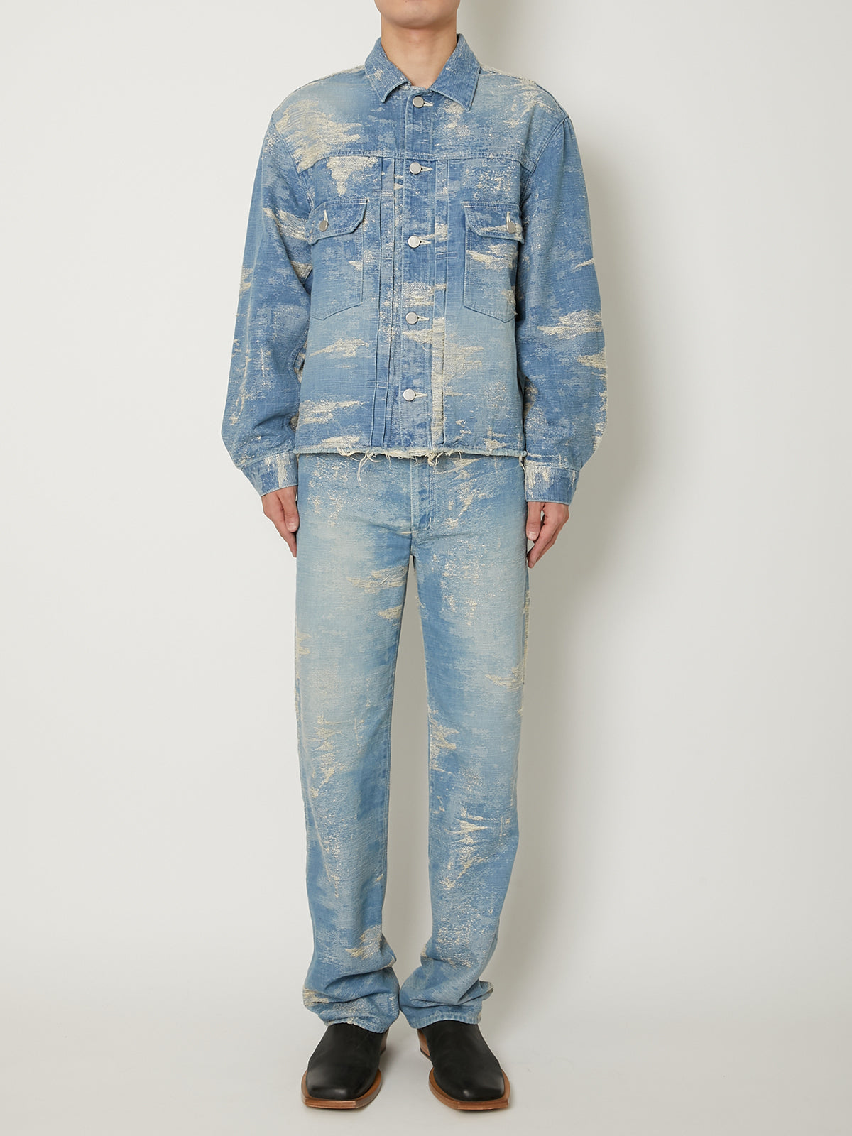 ダメージデニムジャケット TAAKK TAAKK/ターク】3RD TYPE DENIM JACKET（デニムジャケット