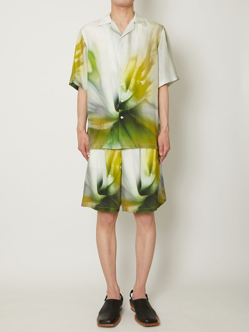 SILK OPEN COLLAR SHIRTS