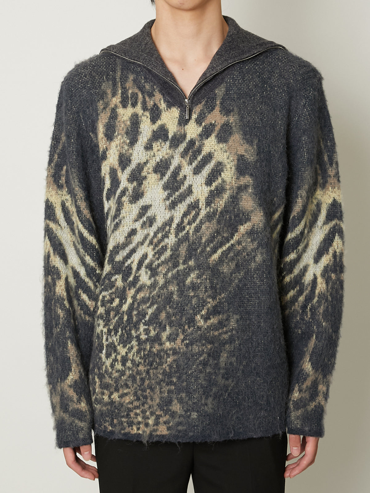 新品タグ付き　andequal sheer pattern knit sheer pattern knit – andequal