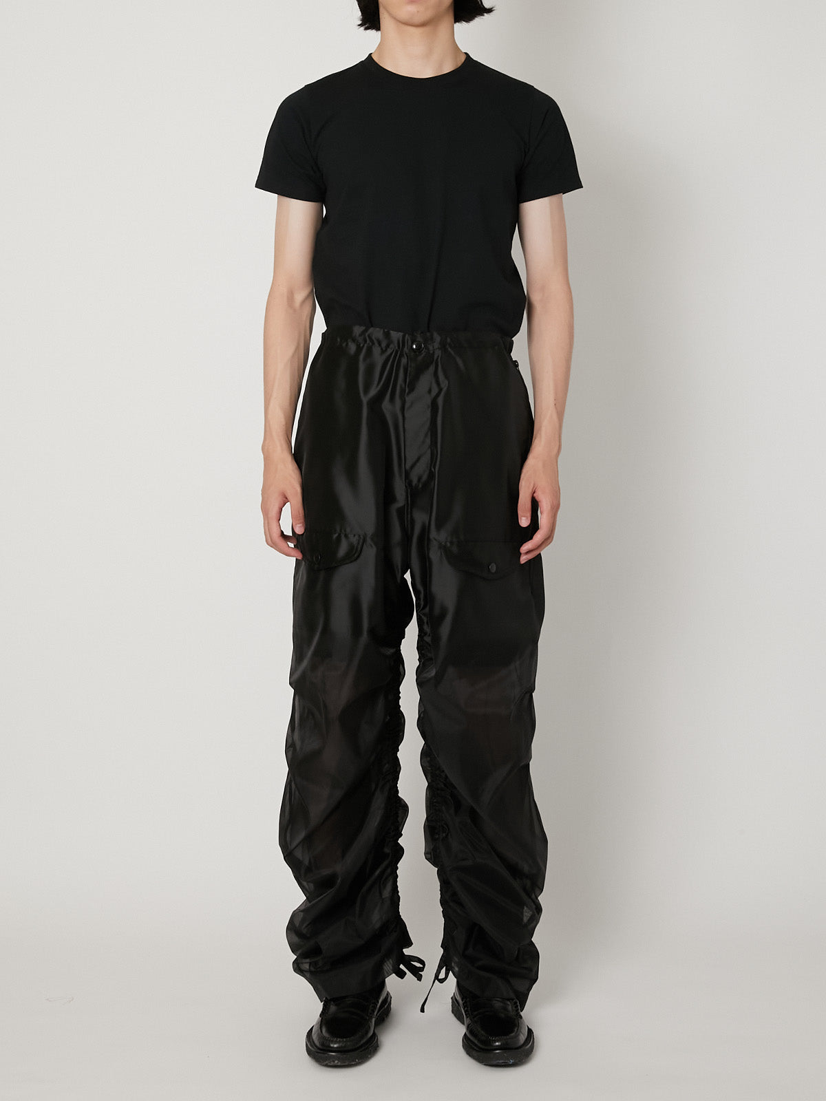 SHEER GRADATION PARACHUTE PANTS – TAAKK