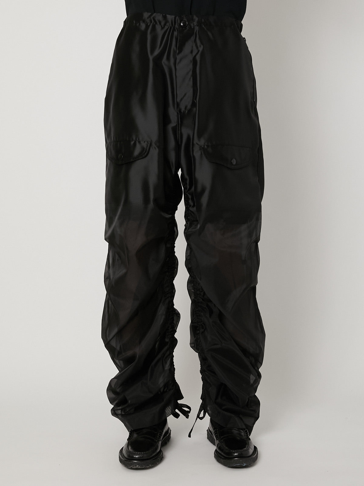 SHEER GRADATION PARACHUTE PANTS – TAAKK