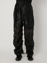 SHEER GRADATION PARACHUTE PANTS