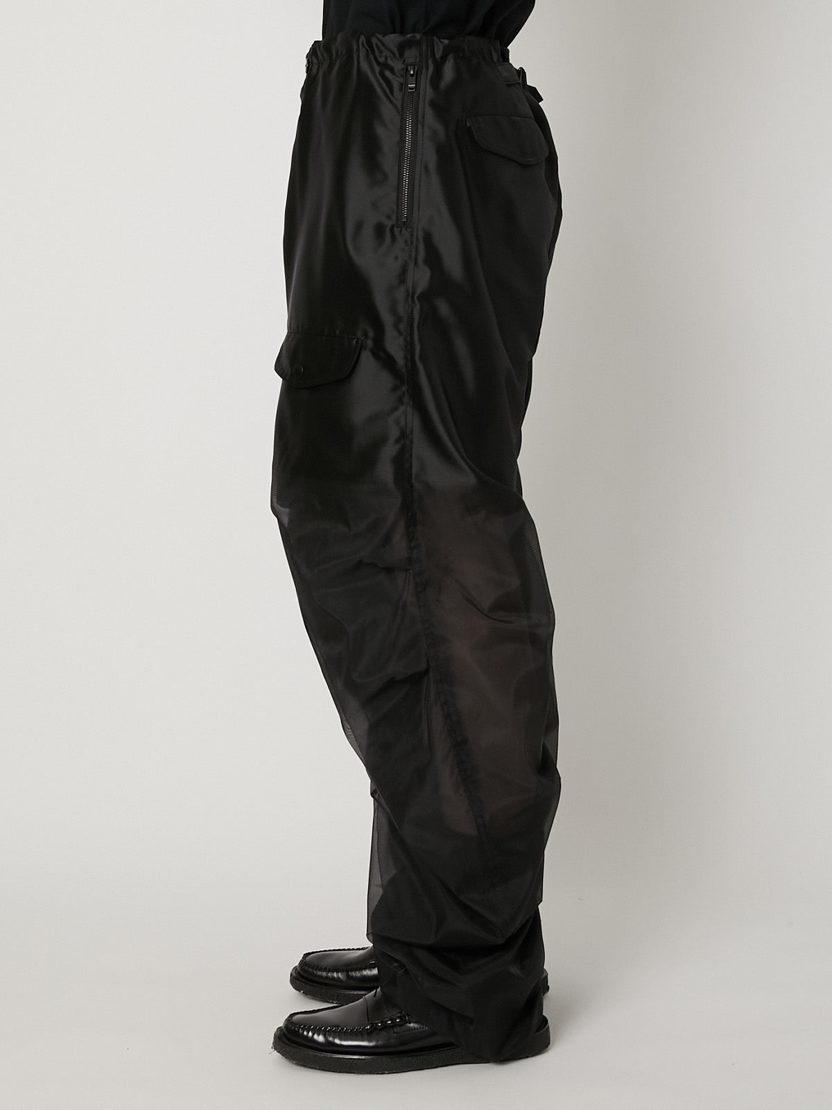 SHEER GRADATION PARACHUTE PANTS – TAAKK