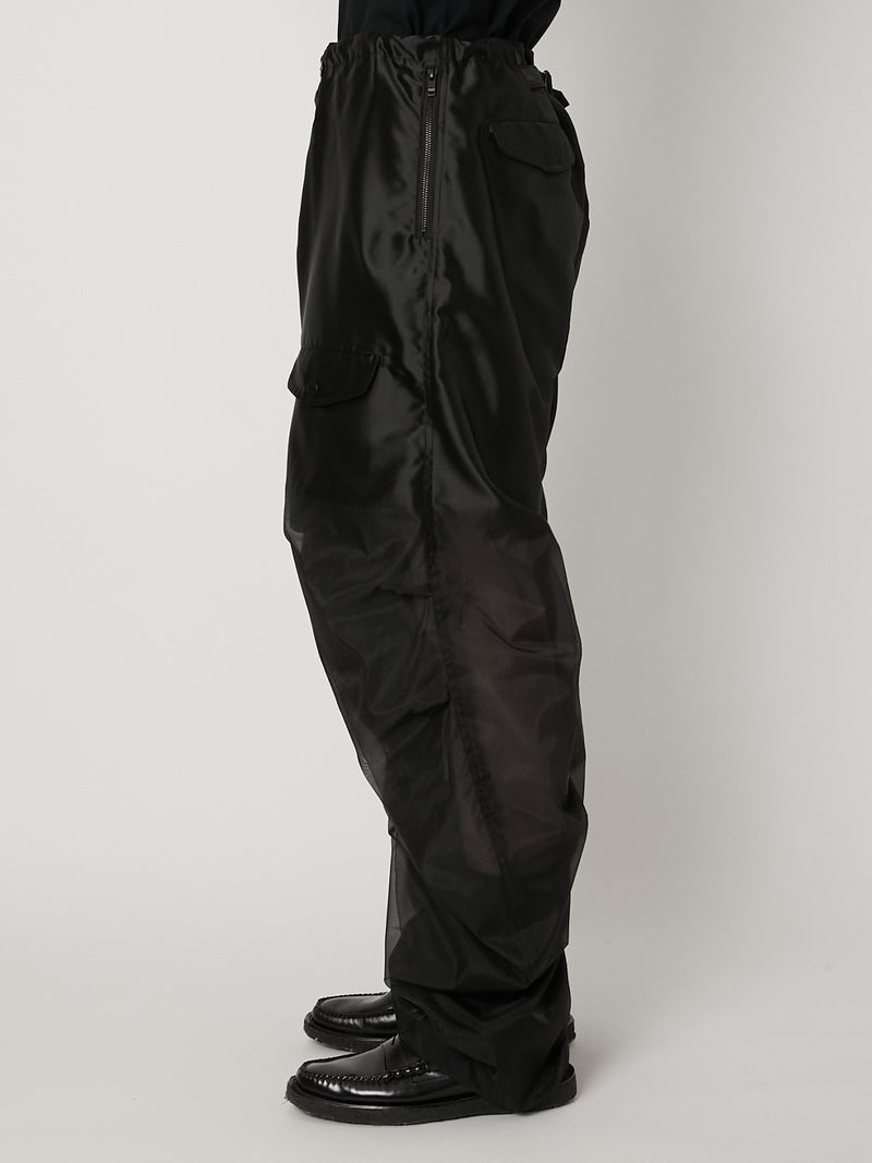 SHEER GRADATION PARACHUTE PANTS – TAAKK
