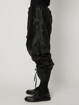 SHEER GRADATION PARACHUTE PANTS