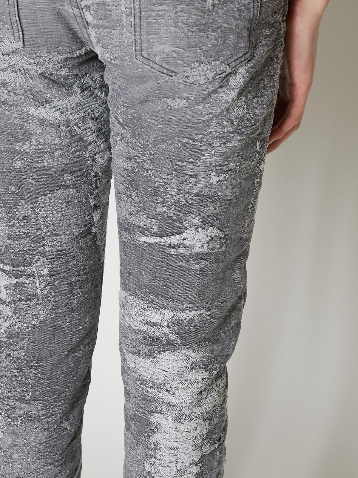 TAAKK denim pants \"BLACK CHEMICAL” TAAKK - 【ラスト1点】Denim Pants / デニムパンツ (ブラック