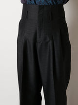 FEATHERWEIGHT WOOL WIDE PANTS