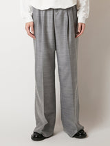 FEATHERWEIGHT WOOL WIDE PANTS