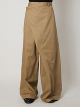 DECONSTRUCTED CHINO PANTS