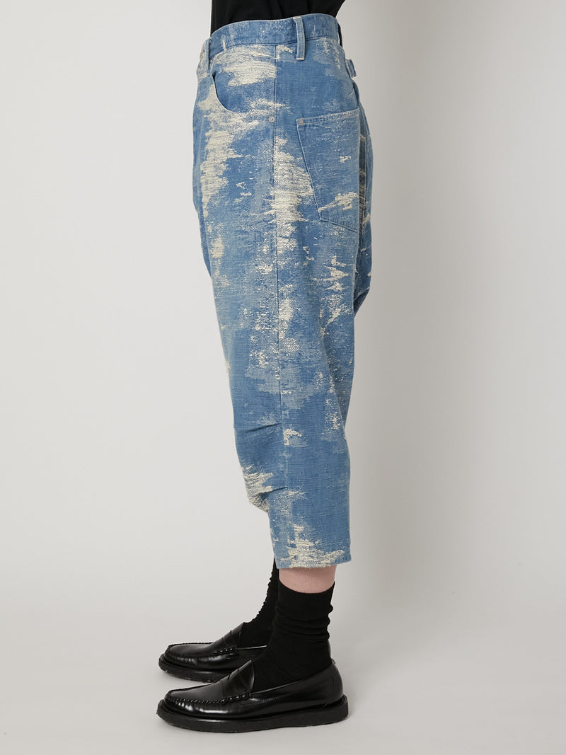 TAAKK DENIM SAROUEL PANTS