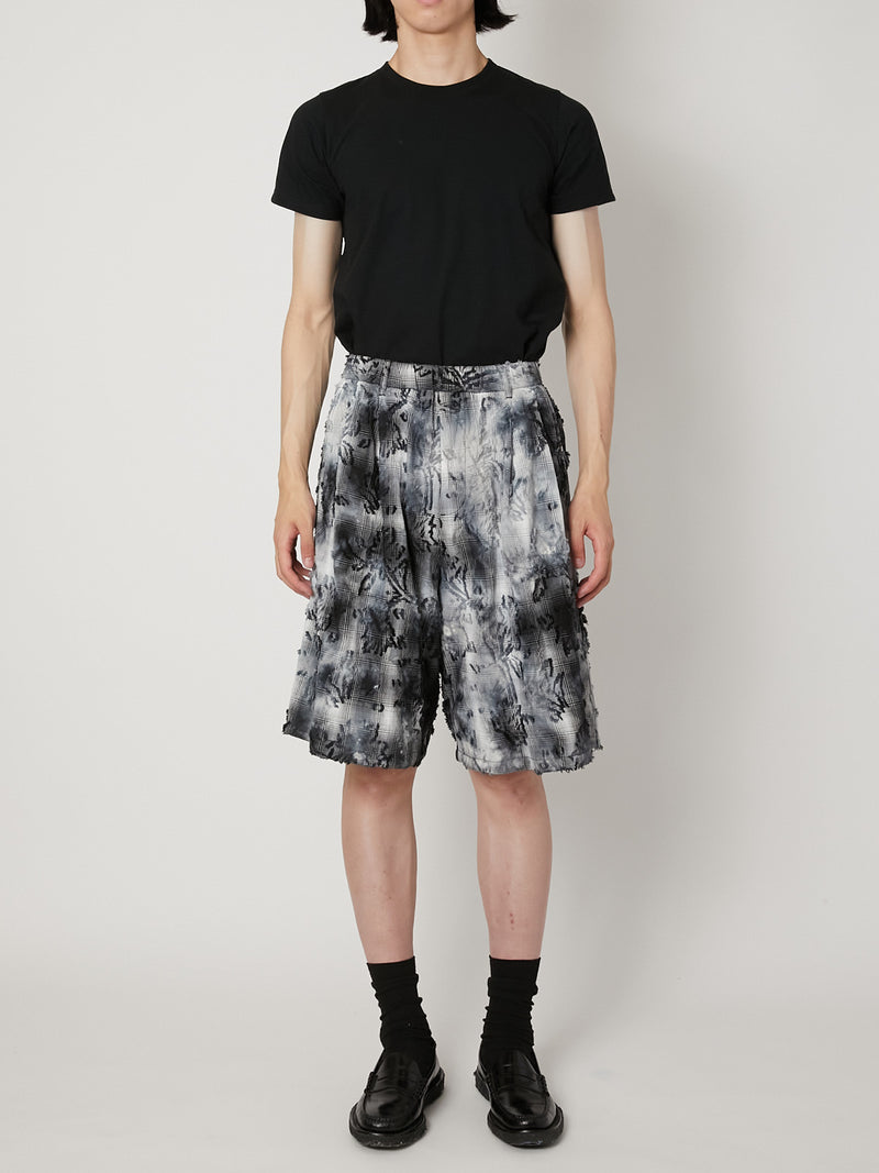 TIE-DYE CHECK SHORT PANTS – TAAKK