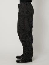 SHEER BANDANA PARACHUTE PANTS