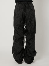 SHEER BANDANA PARACHUTE PANTS