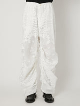 SHEER BANDANA PARACHUTE PANTS