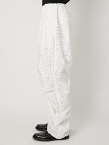 SHEER BANDANA PARACHUTE PANTS