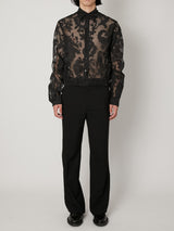 SHEER PAISLEY REGULAR SHIRT