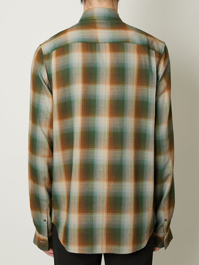 CHECK EMBROIDERY SHIRTS
