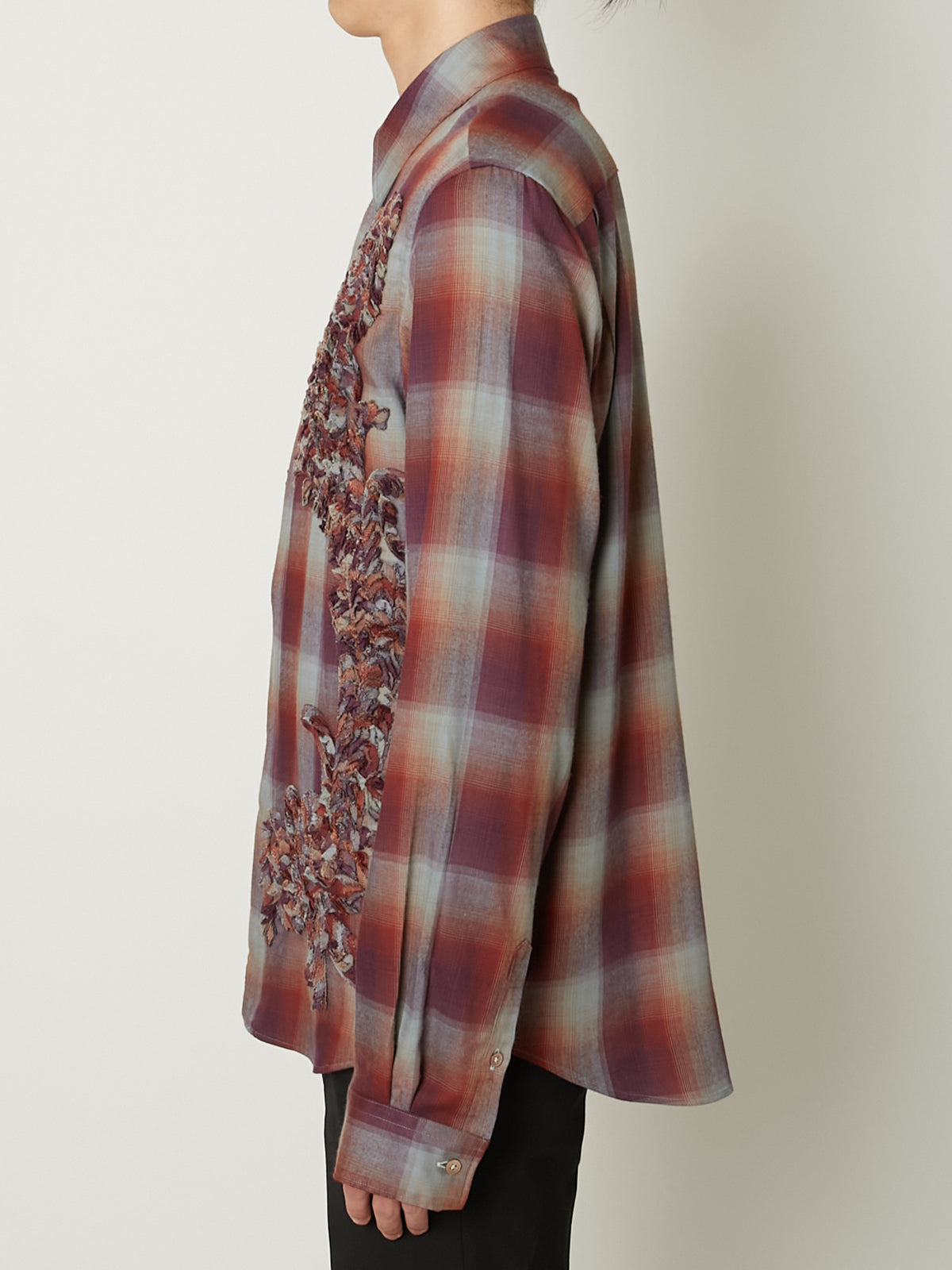 CHECK EMBROIDERY SHIRTS – TAAKK
