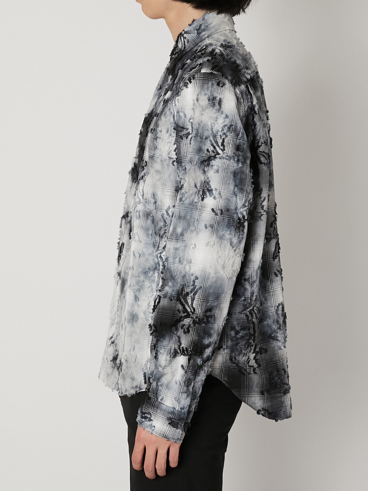 TAAKK 23AW シャツ サイズ１ TIE-DYE CHECK REGULAR SHIRT – TAAKK